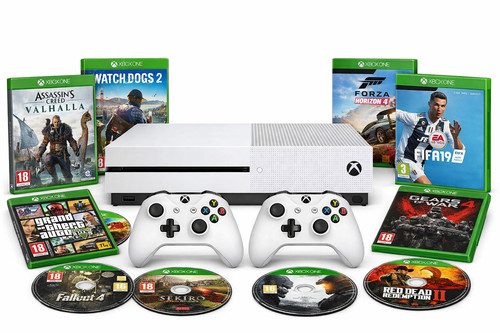 White xbox one console 1 - console, or